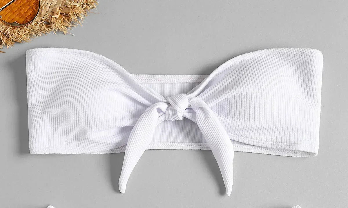 Brazilian Women's Low Waisted Thong Bikini