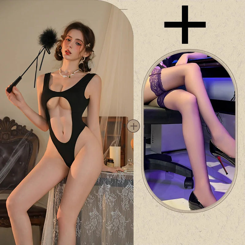 Transparent Sexy Non Detachable Swimwear