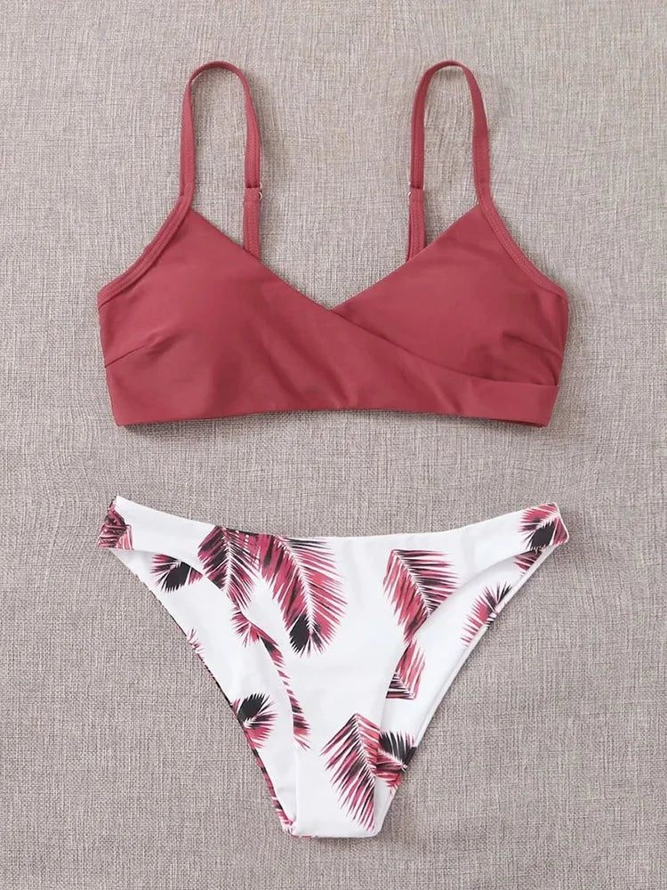 New Floral Random Print Swimwear