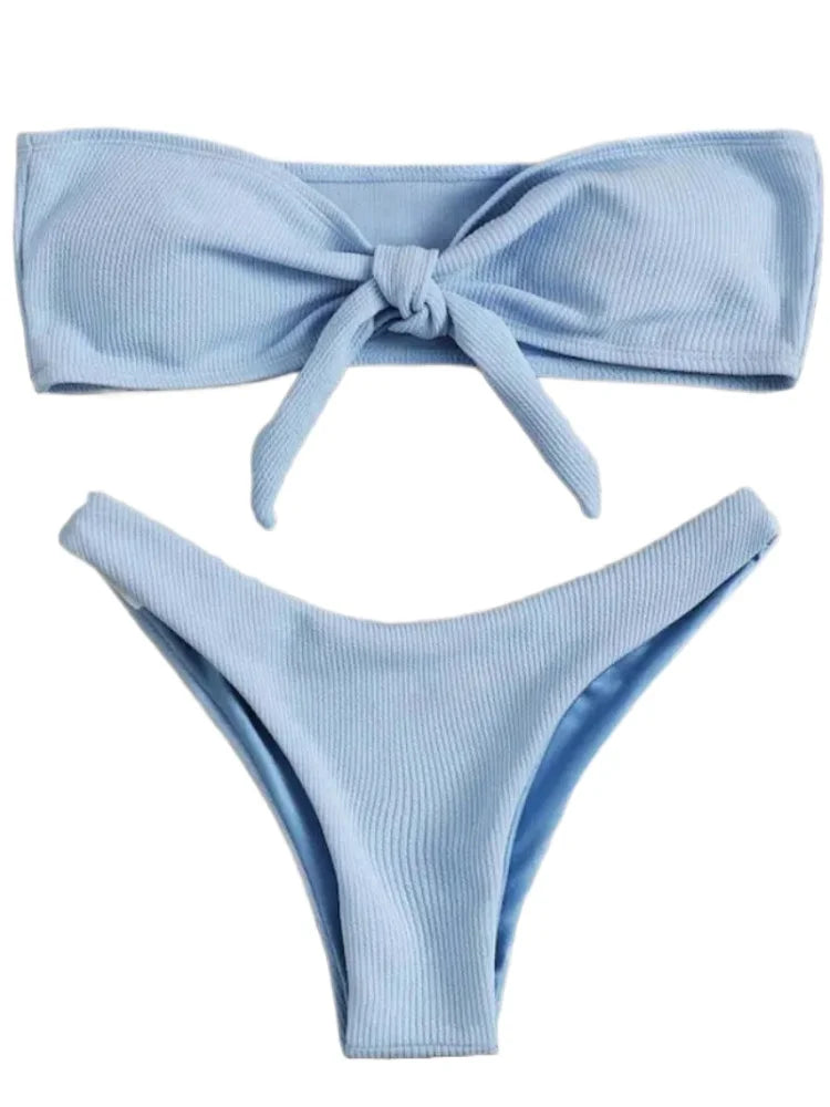 Brazilian Women's Low Waisted Thong Bikini