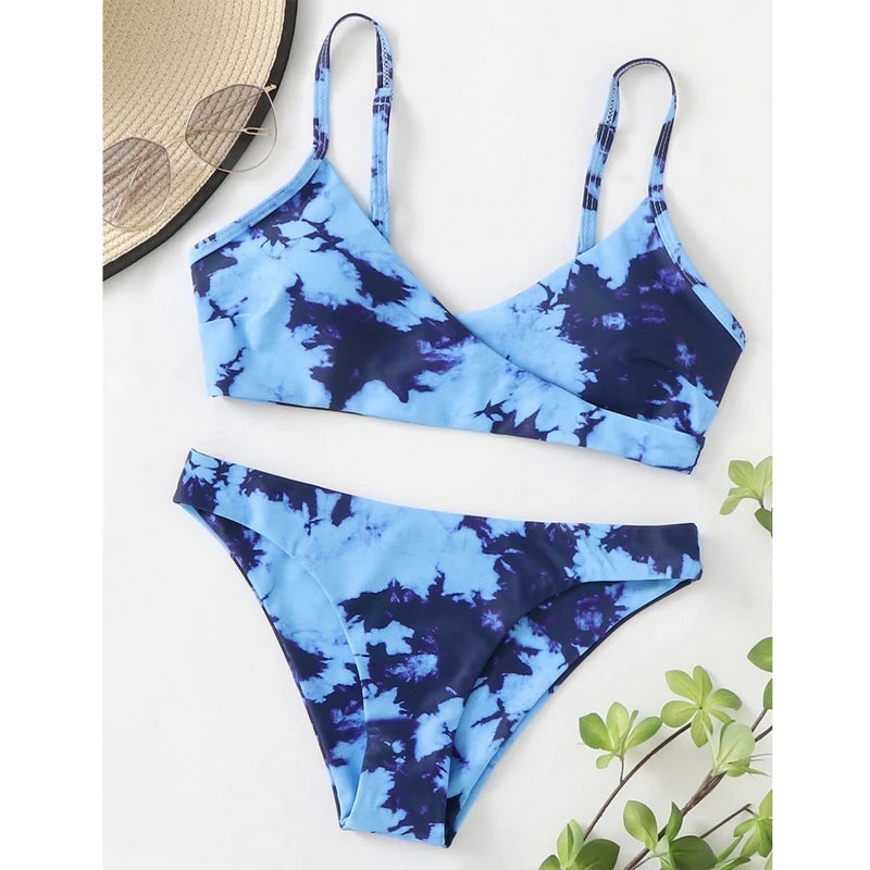 New Floral Random Print Swimwear