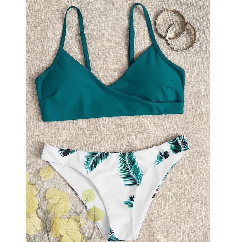 New Floral Random Print Swimwear